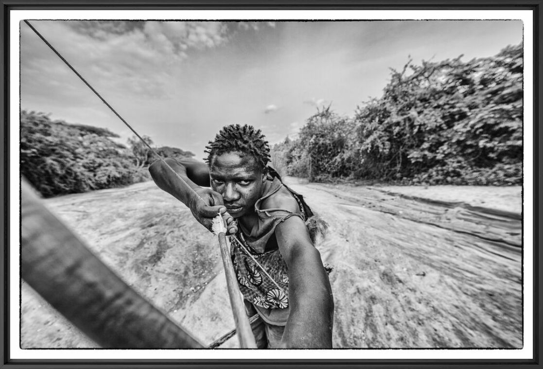 Fotografie LE REGARD ET LA CIBLE - PHILIPPE GESLIN - Bildermalerei