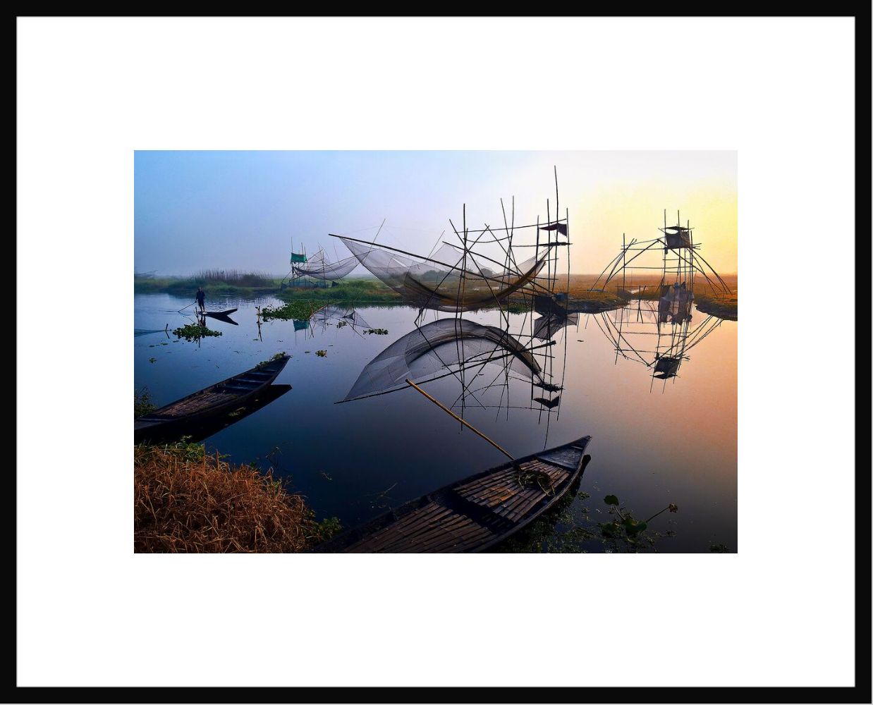 Photographie Morning canvas - Pranab Basak - Tableau photo