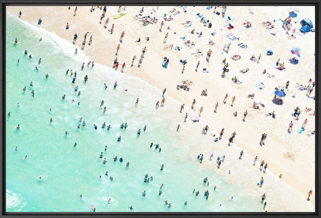 Kunstfoto Bathers - RICHARD HIRST - Foto schilderij