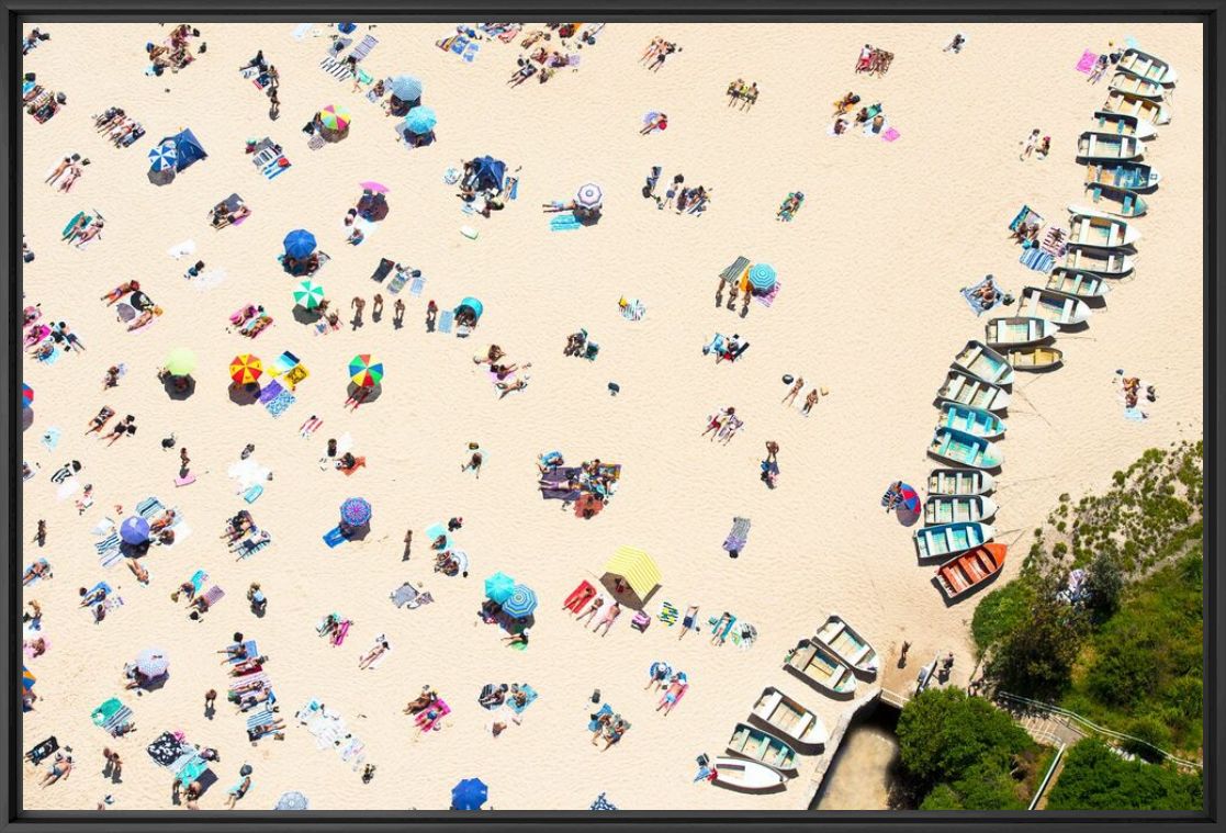 Photograph BEACH BOATS - RICHARD HIRST - Picture painting