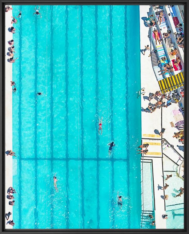 Photographie SWIMMERS - RICHARD HIRST - Tableau photo