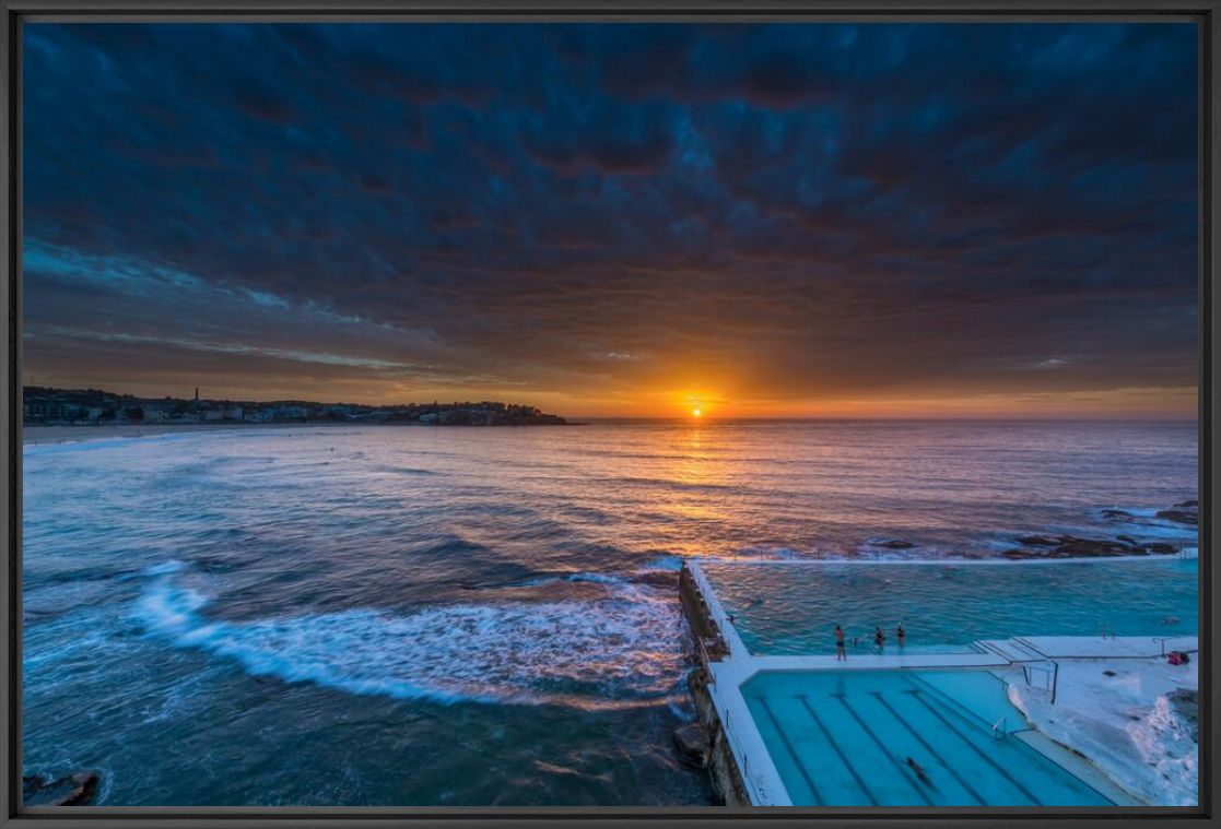 Photographie BONDI ICEBERGS POOL SUNRISE AUSTRALIA - RICHARD SILVER - Tableau photo