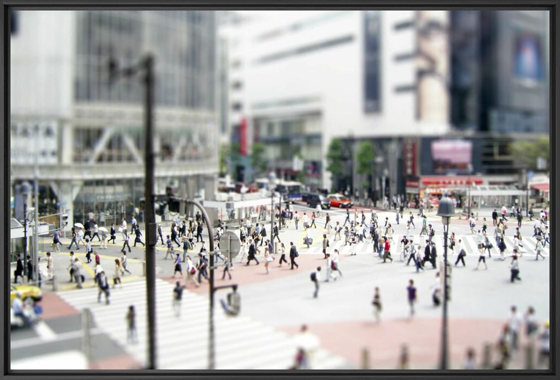 Fotografie Tokyo Street - RICHARD SILVER - Bildermalerei