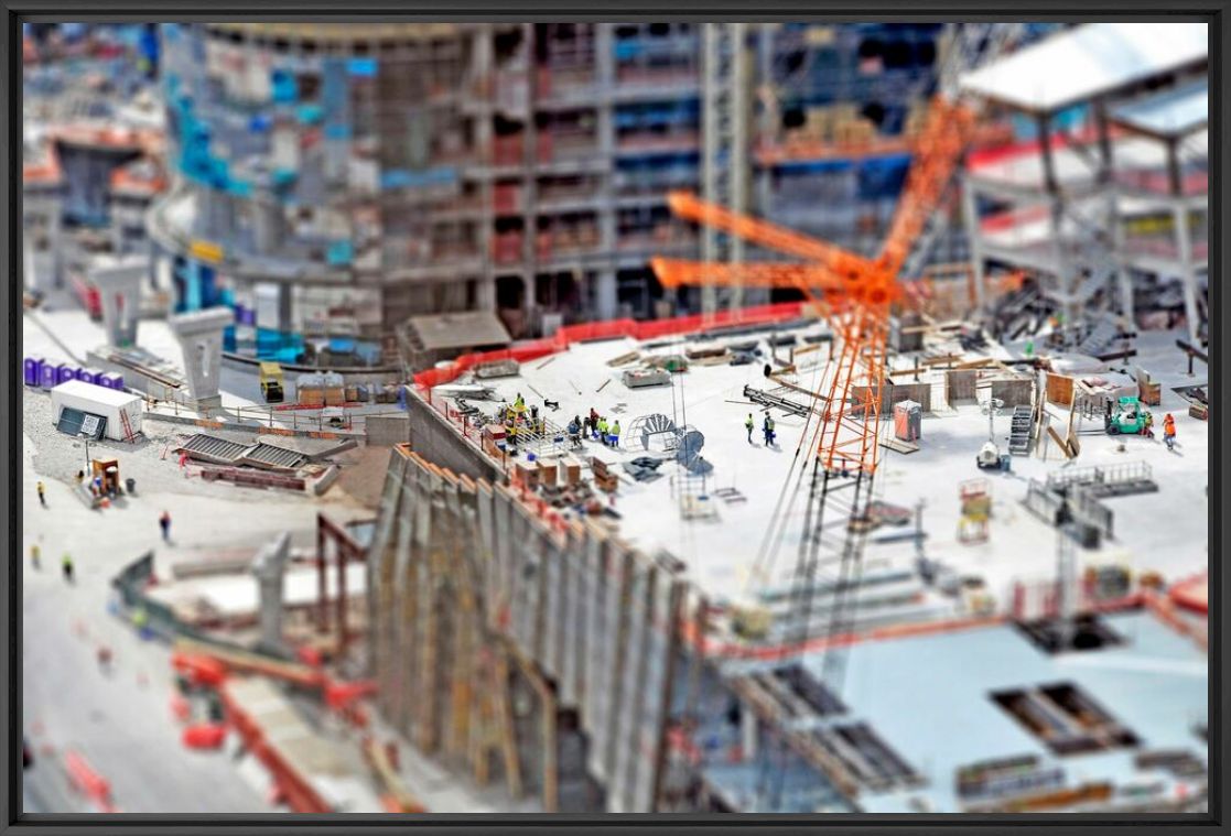 Photographie Vegas Construction - RICHARD SILVER - Tableau photo