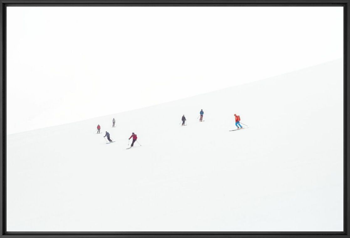 Kunstfoto Mountain minimalism - Roberto Nova - Foto schilderij