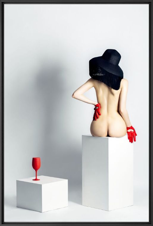 Fotografia The red wineglass - RUSLAN BOLGOV - Pittura di immagini