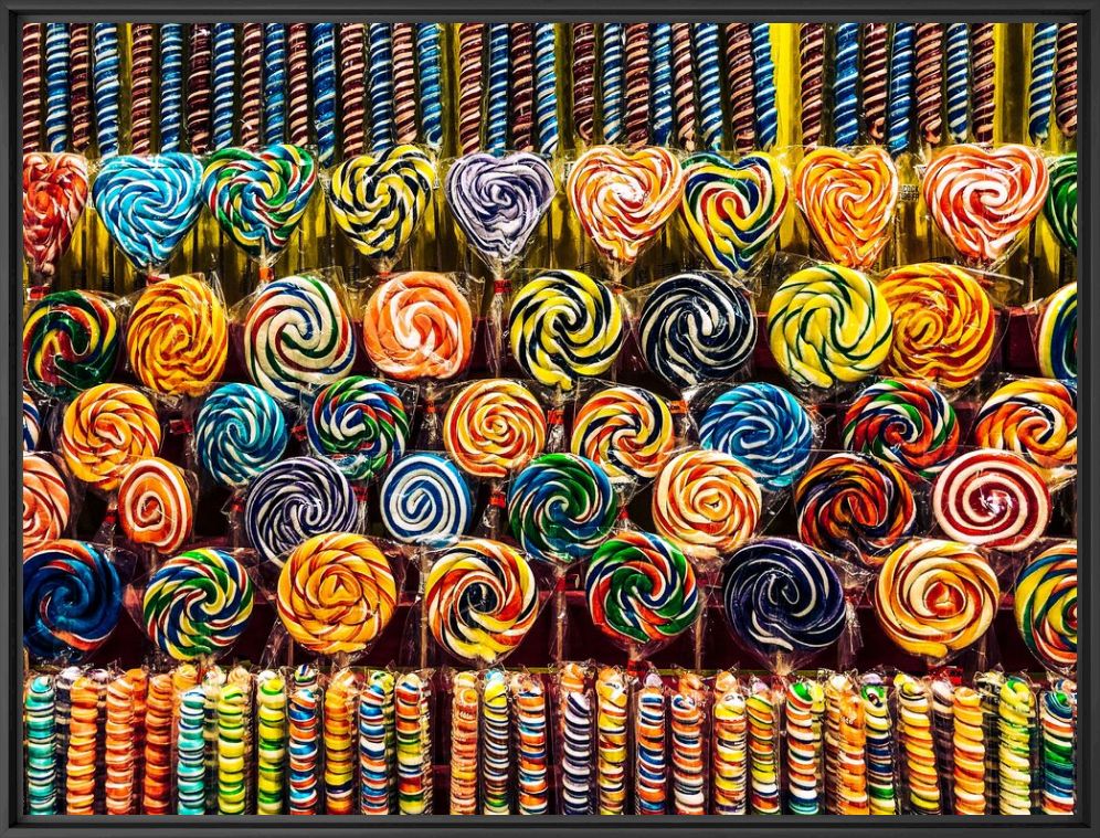 Kunstfoto Sweet candy  -  Sandmulas - Foto schilderij