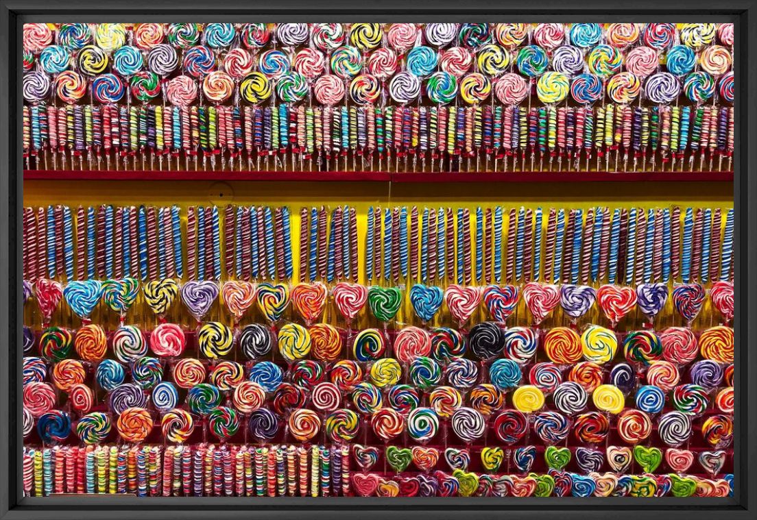 Kunstfoto Sweet colorpops -  Sandmulas - Foto schilderij