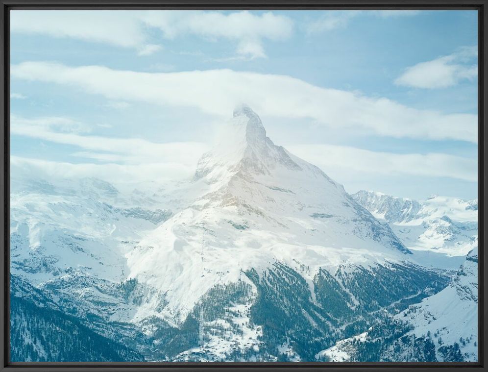 Kunstfoto CERVIN - SEBASTIEN STAUB - Foto schilderij