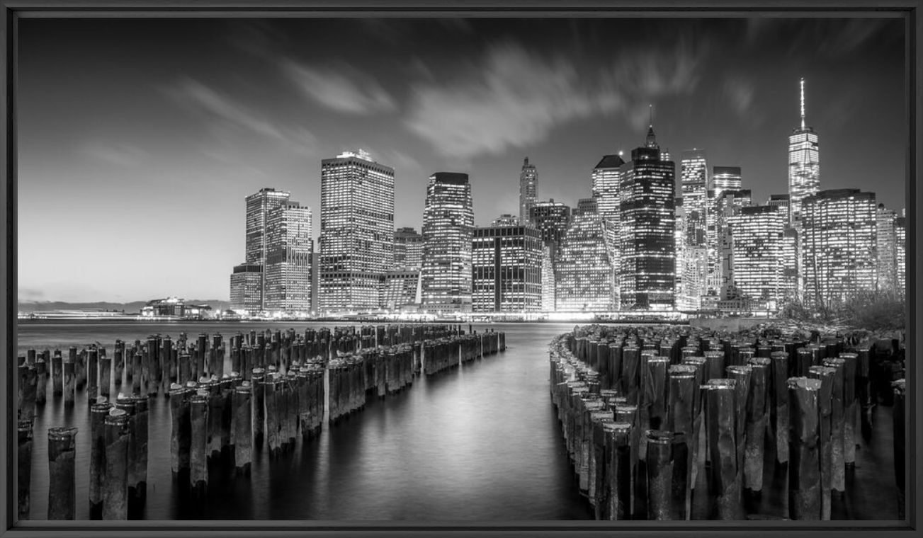Fotografía Manhattan by Night - SERGE RAMELLI - Cuadro de pintura