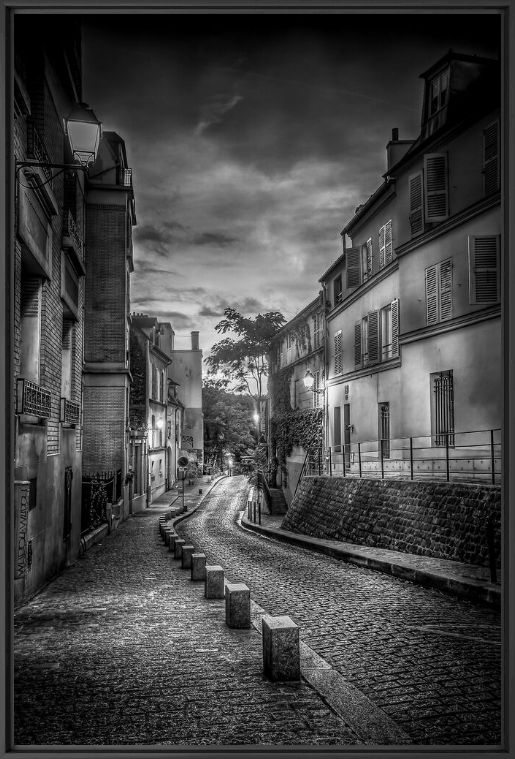 Kunstfoto Montmartre - SERGE RAMELLI - Foto schilderij