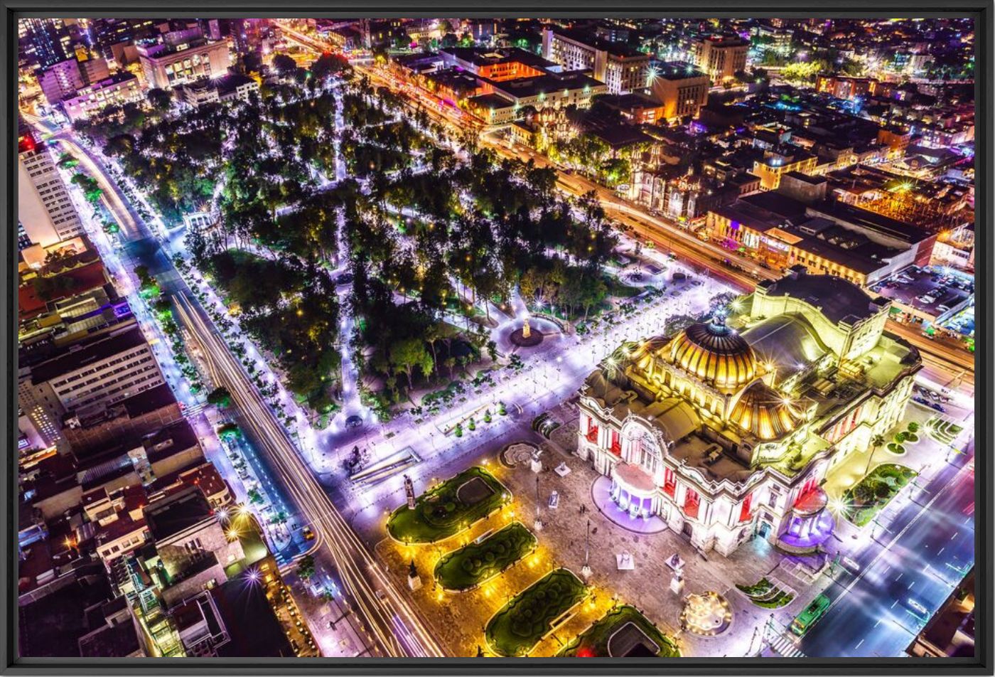 Kunstfoto Palace vue du ciel - SERGE RAMELLI - Foto schilderij