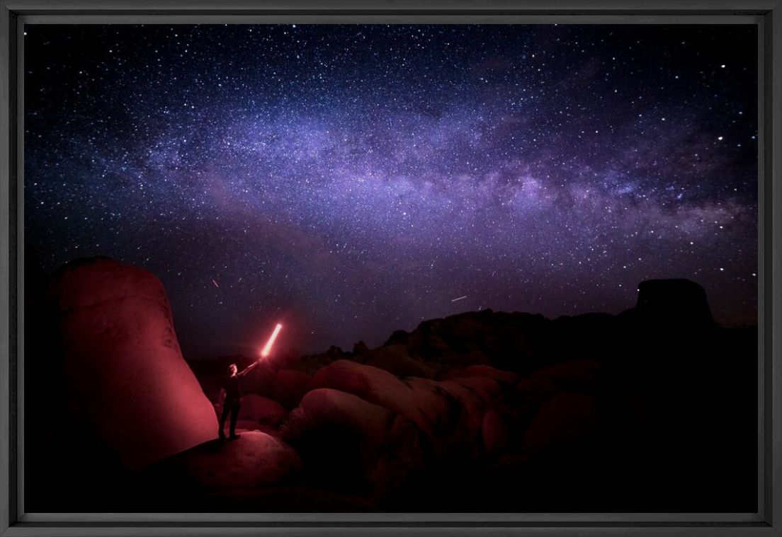 Photograph UN JEDI DANS LE DESERT - SERGE RAMELLI - Picture painting