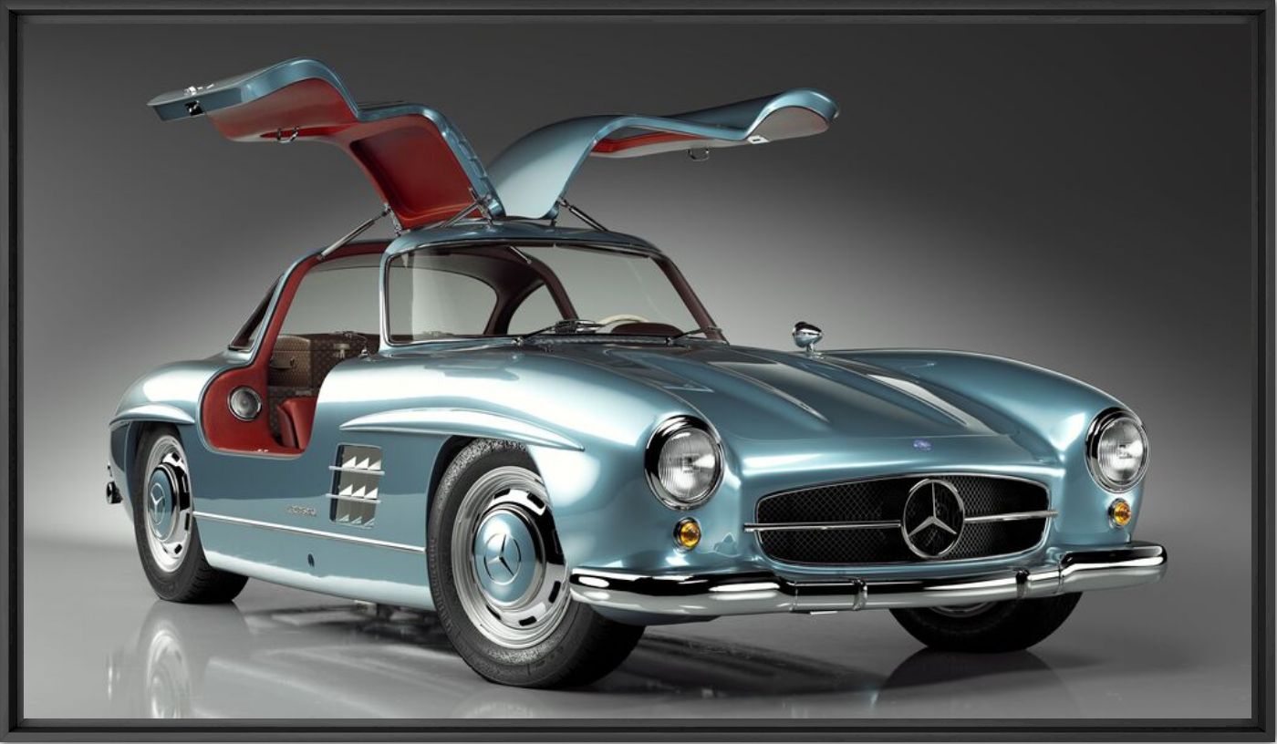 Kunstfoto German beauties The Gullwing - STEPHANE GIL - Foto schilderij