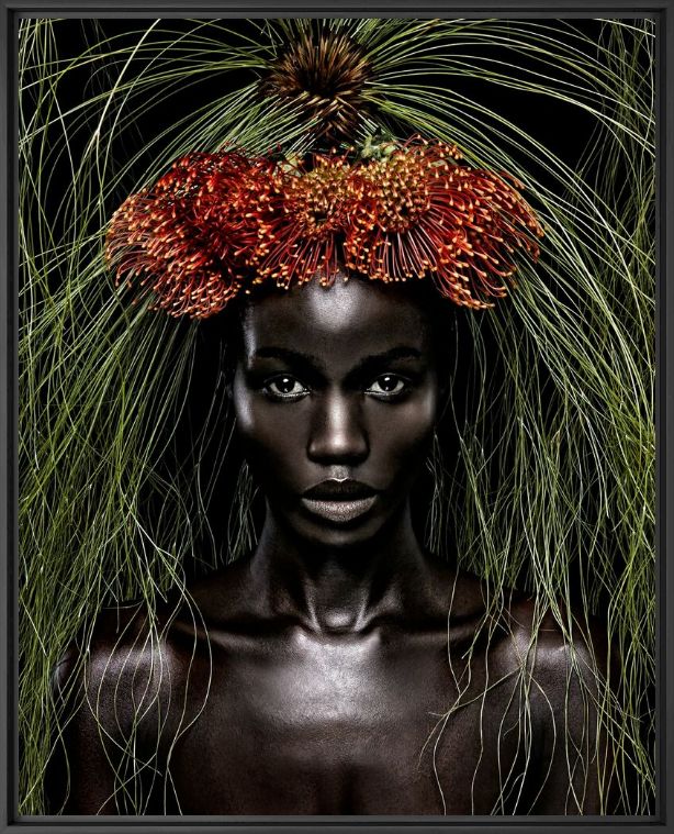Kunstfoto Queen of Africa - STEVEN MENENDEZ  - Foto schilderij