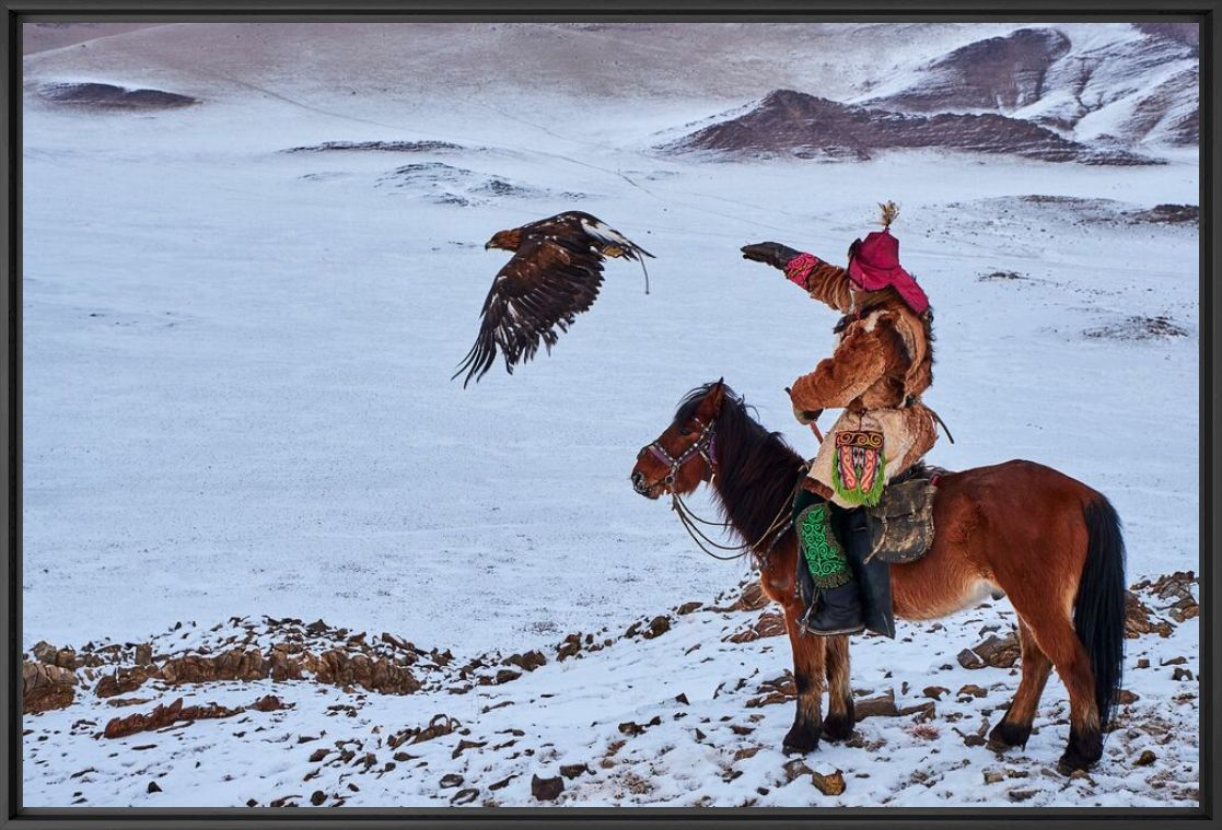 Photograph FLIGHT OF THE EAGLE - TUUL ET BRUNO MORANDI - Picture painting