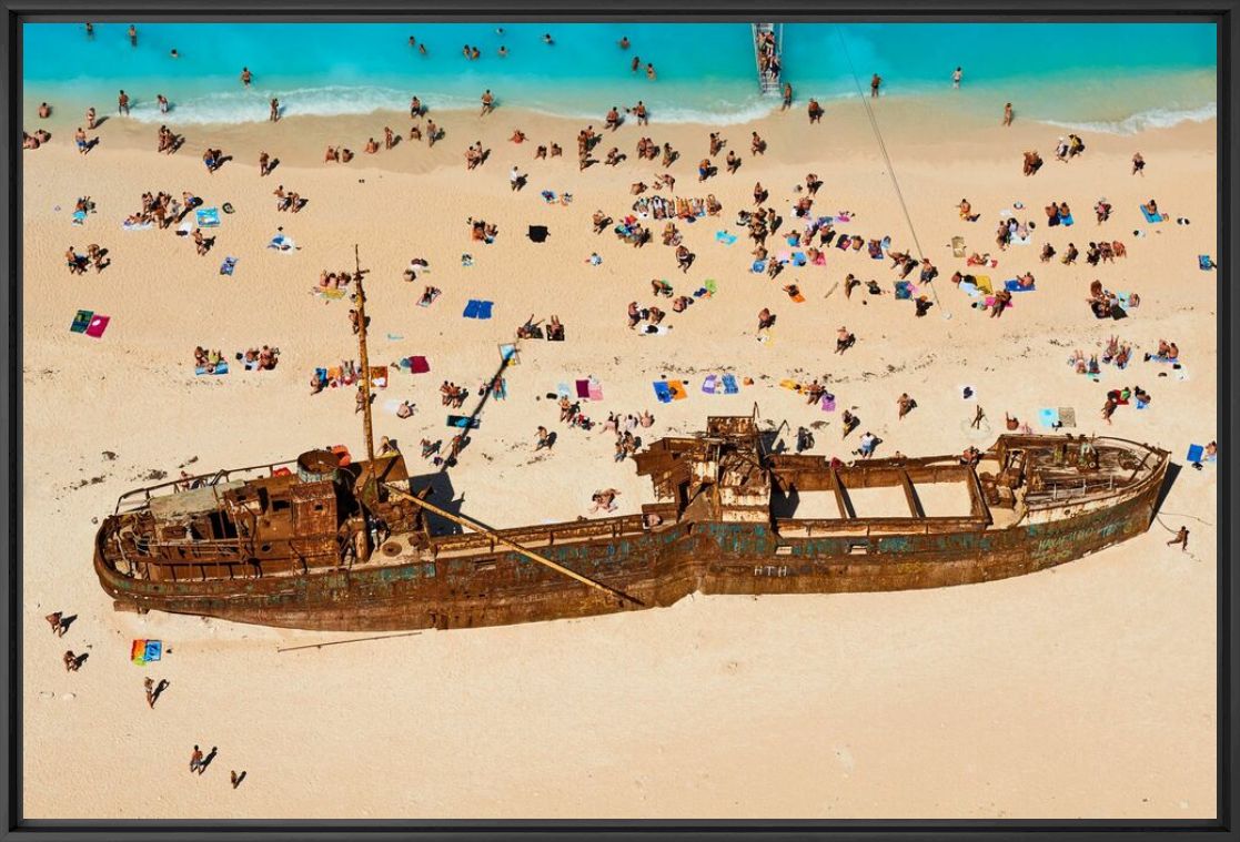 Kunstfoto SHIPWRECK BEACH - TUUL ET BRUNO MORANDI - Foto schilderij