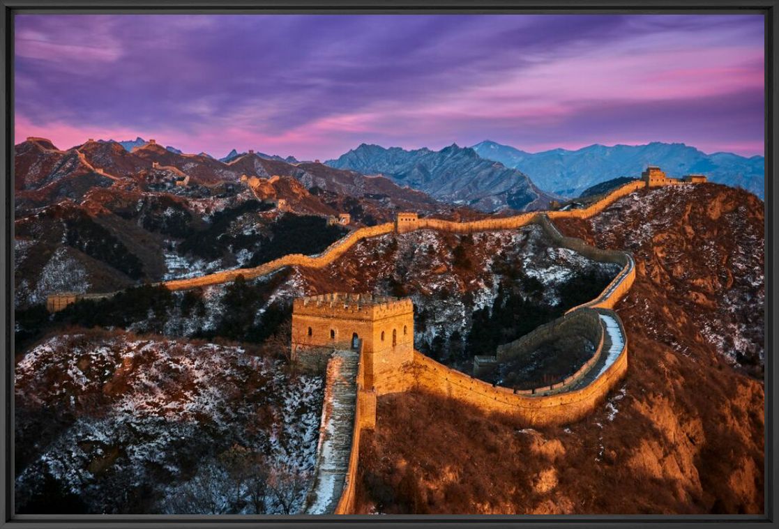 Photograph The Great Wall - TUUL ET BRUNO MORANDI - Picture painting