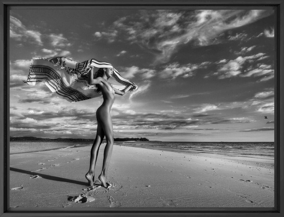 Kunstfoto Two seas - Vassilis  Pitoulis - Foto schilderij