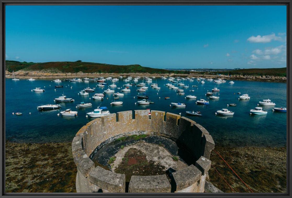 Photograph BATEAUX SUR BOUEES - VUTHEARA KHAM - Picture painting