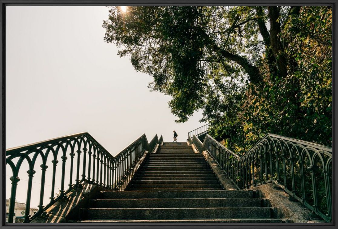 Fotografía ESCALIERS DU COURS DAJOT - VUTHEARA KHAM - Cuadro de pintura