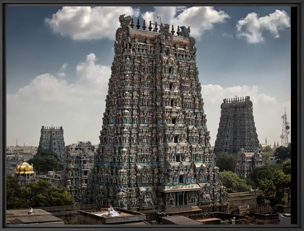 Photograph Madurai - Sri Minakshi Sundareshwara Tempel - WOLFGANG WEINHARDT - Picture painting