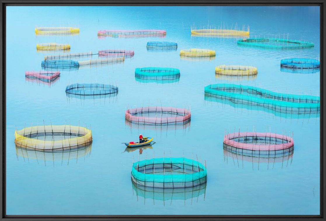 Photograph Fish Farms - Zay Yar Lin - Picture painting