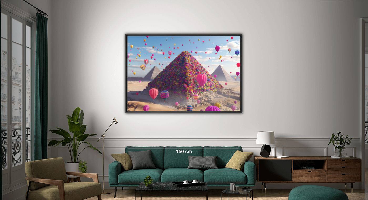 A pyramid in bloom - Chris Lou - Fotografia