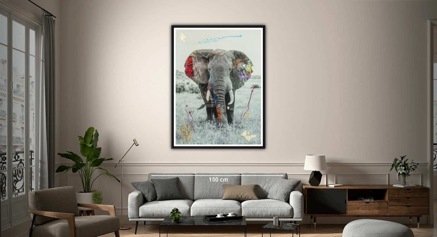 TEMBO 9, Elephant, I'M NOT A TROPHY · Art photographs · YellowKorner