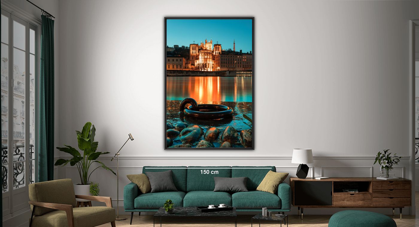 Vue médiévale sur Lyon - Iulian Rotaru - Photograph