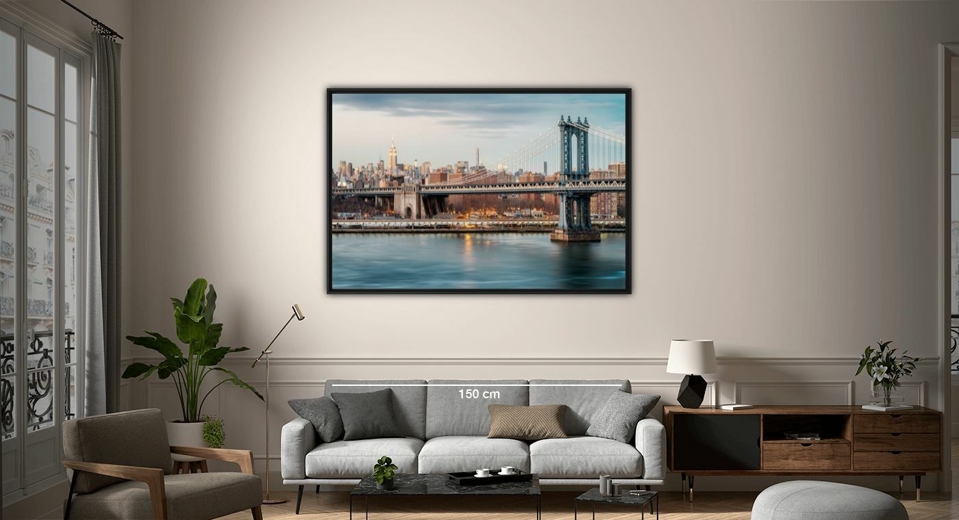 Manhattan Bridge Skyline, Bridges, Jörg Wanderer · Art photographs ...