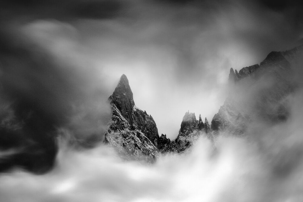Fotografia Aiguille noire de Peuterey - ALEXANDRE DESCHAUMES - Pittura di immagini