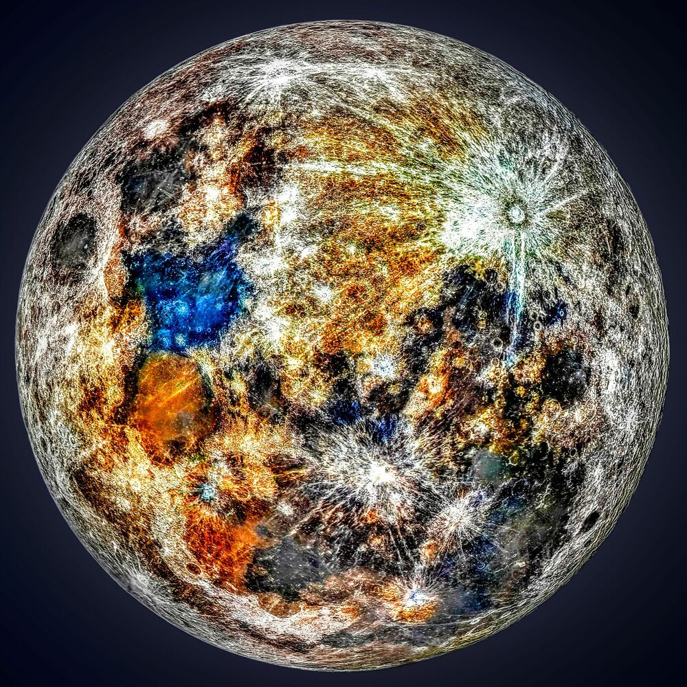 Photograph MINERAL MOON - ANDREW MCCARTHY - Picture painting