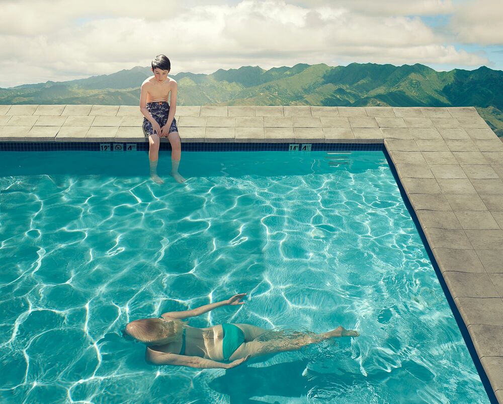 YOUNG BOY Piscine FANG TONG Photographies d art YellowKorner