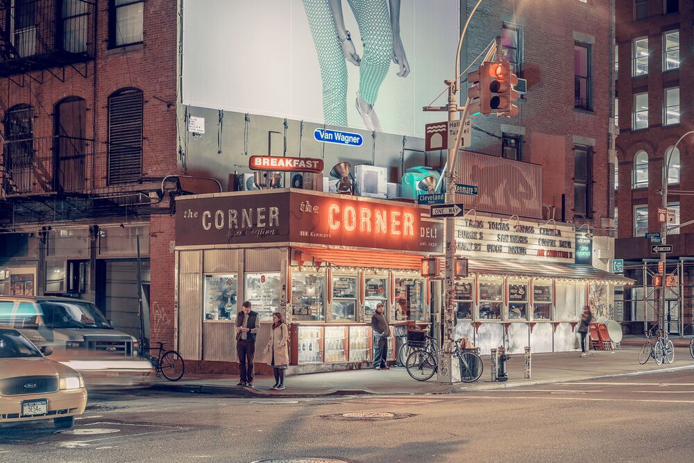 The Corner Deli, NYC, New York, FRANCK BOHBOT · Photographies d'art