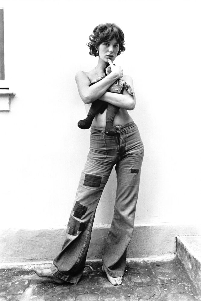 Photograph Jane Birkin - Melody Nelson, 1971 -  GAMMA AGENCY - Picture painting