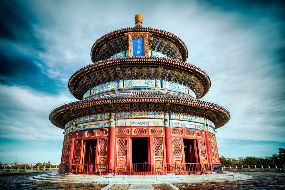 Photograph TEMPLE OF HEAVEN I - Jörg DICKMANN - Picture painting