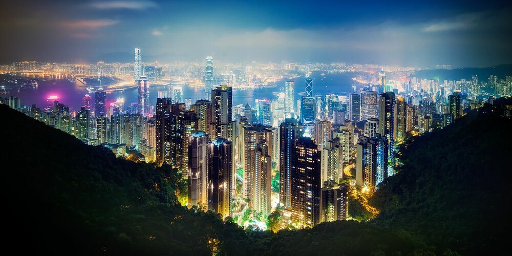 Victoria Peak Hong Kong Jörg Wanderer · Art Photographs · Yellowkorner