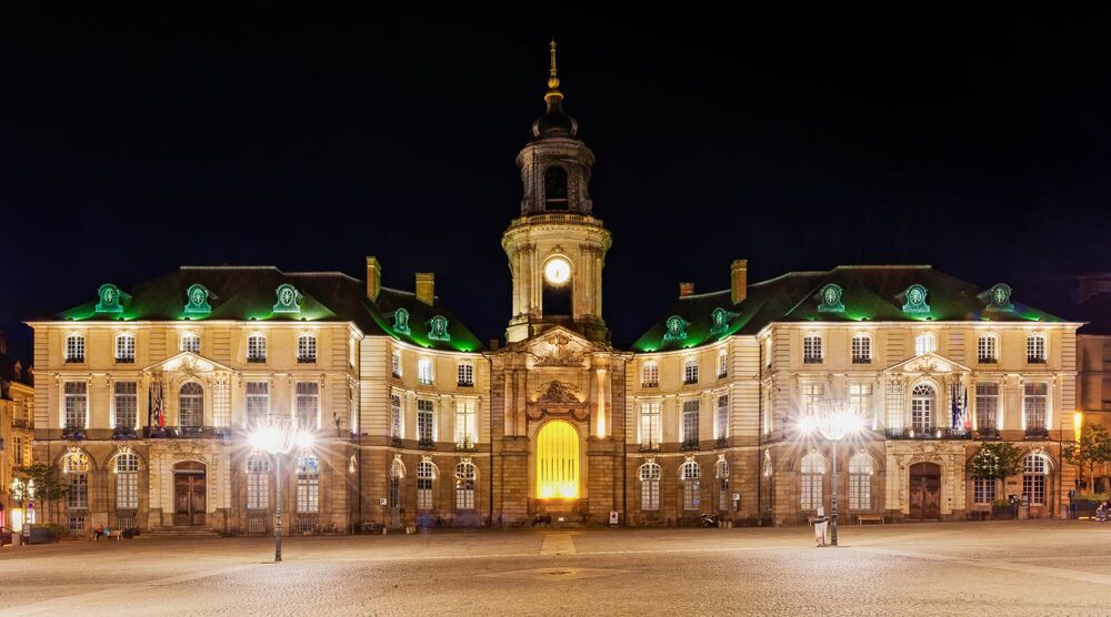 Hotel De Ville De Rennes Jules Valentin Fotografias De Arte Yellowkorner