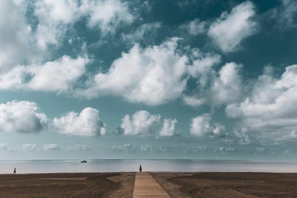 Kunstfoto Air, Sea and Land - LUIS MARIANO GONZALEZ - Foto schilderij