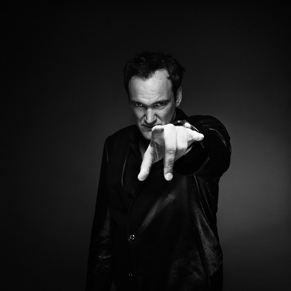 Photograph Quentin Tarantino - NICOLAS GUERIN - Picture painting