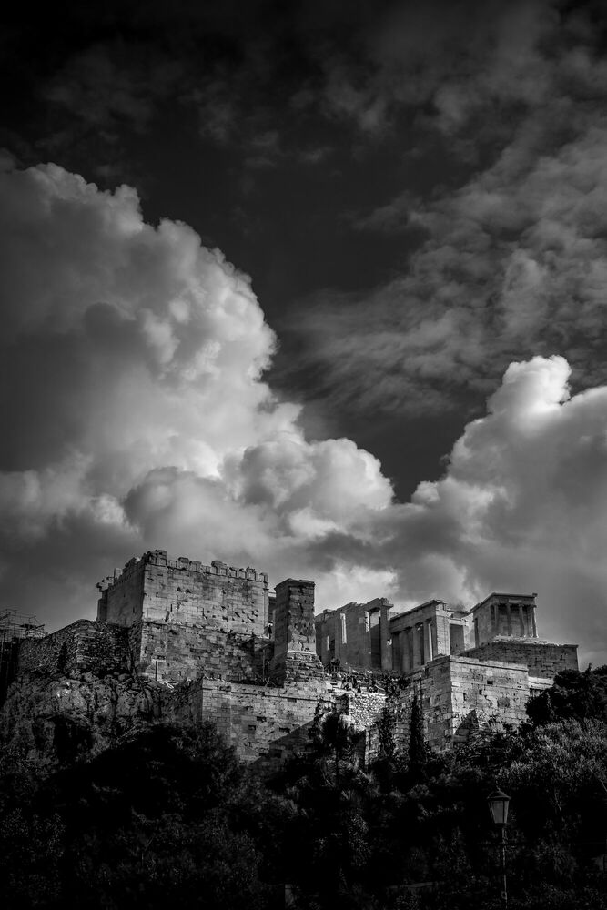 Fotografie Acropolis - STEFANOS MANOLEAS - Bildermalerei