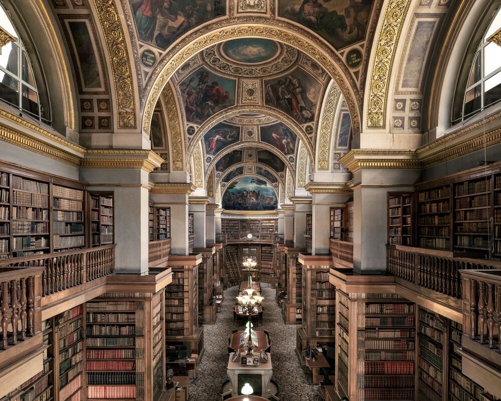 Photograph Bibliotheque Assemblee Nationale - THIBAUD POIRIER - Picture painting