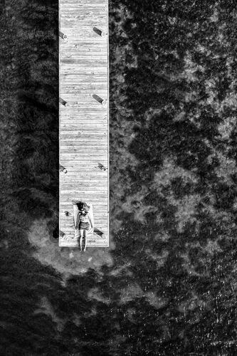 Caribbean pier - Alan Schaller - Fotografia