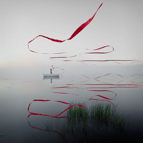 Le ruban - ALASTAIR MAGNALDO - Photograph