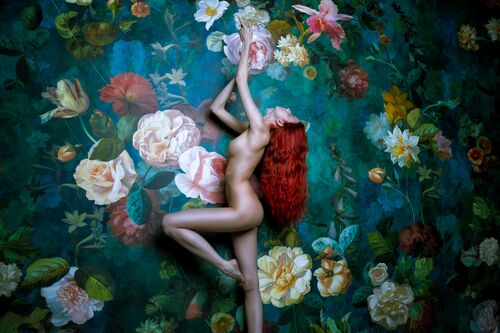 FLORAL FIRE - ALINA LEBEDEVA - Photograph