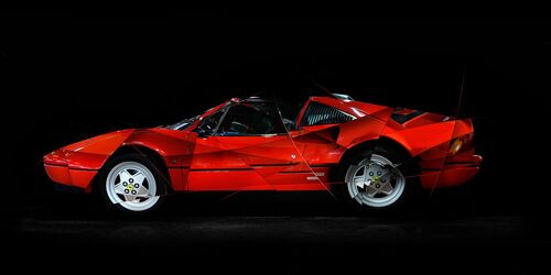 FERRARI 328 FERRARI 328 - AMAURY DUBOIS - Fotografie