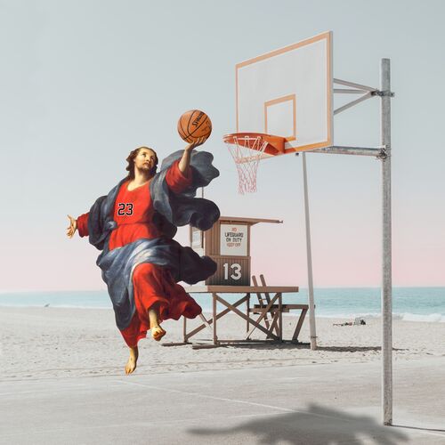 Jesus basketball - Bekir Ceylan - Photograph