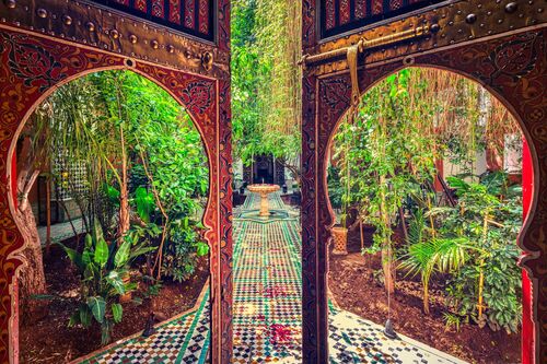 MARRAKECH LE JARDIN RIAD - BERNHARD HARTMANN - Photographie