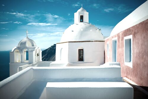 Santorini morning sky - BERNHARD HARTMANN - Kunstfoto